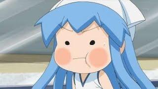 cutest scenes #anime #squid girl funny moments 