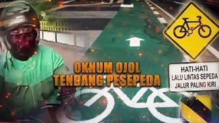 Viral Ojol Tendang Pesepeda di Jalur Sepeda | AKIP tvOne