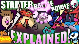 EXPLAINING The Starter Pokemon Battle Royale from @TerminalMontage! 