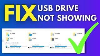 Working Solution for USB Drive Not Showing Up / USB Device not Recognized in Windows 10