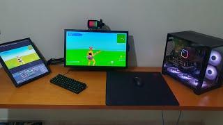  TESTANDO MEU NOVO MOUSEPAD | CAPÍTULO 2 FORTNITE ( i5 10400f RTX 3050 ) !pc jogando com fone ruim