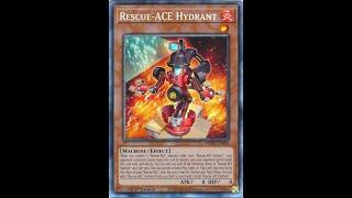 BEST 1 card rescue ace hydrant combo (brick hand) yugioh