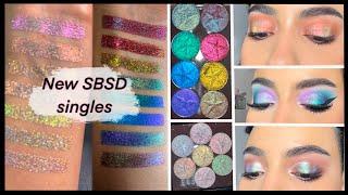 NEW Shine by SD singles | Halo horizons and duochromes | Swatches + 3 looks