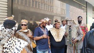 African Kings And Queens At Luthuli House