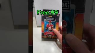 We got a free box of sports cards! #shorts #sportscards #footballcards