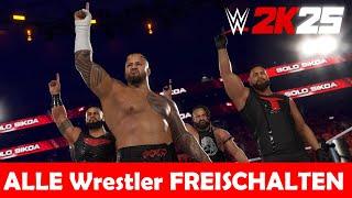 WWE 2K25  ALLE NEUEN WRESTLER freischalten ! So gehts ! 