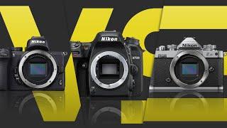 Nikon D7500 vs Z50 vs Z fc