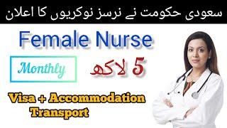 Female Nurse jobs Saudi Arabia 2024| Nude jobs update| How to Apply Nurse