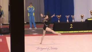 Alena VASILEVA (UKR) floor - 2011 Blanc Mesnil tournament qualifs