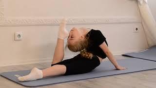 Художественная гимнастика для начинающих: 6 тренировка 2 этапа