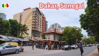 Dakar, Senegal, 4K immersive walking tour of a modern city