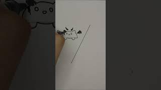  Angel vs. Devil Cat Doodles | Quick Drawing Tutorial for Beginners ️ #QuickTutorial #drawing