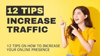 Get Free Organic Traffic To Your Website With These 12 Easy Tips! #organic social google analytics