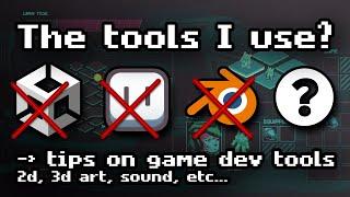 Why I don't use Aseprite - The Tools I Use for Indie Game Dev (2D and 3D)