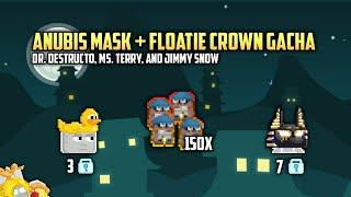 This Gacha Is a TORTURE!! Anubis Mask & Floatie Crown Gacha - Growtopia 2024