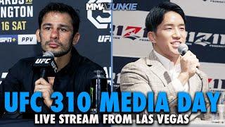 UFC 310: Pantoja vs. Asakura Media Day Live Stream