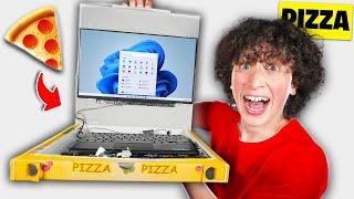 Ho assemblato un PC dentro un CARTONE DA PIZZA: FUNZIONA?