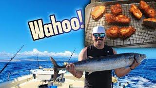 Wahoo (Ono), Marlin Catch and Cook in Hawaii!