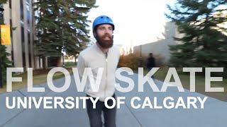 FLOW SKATE AT UNIVERSITY OF CALGARY - Inline skating (rollerblading) tricks