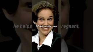 13-year-old natalie on the letterman show in 1994  #natalieportman #90s #letterman