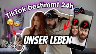 TIKTOK bestimmt 24h UNSER LEBEN  *Filter Challenge* | stineundmarc