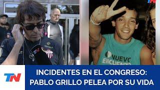 Pablo Grillo, el reportero gráfico que se encuentra grave tras los incidentes en el Congreso