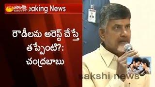 CM Chandrababu Speaks about Tuni Kapu Garjana Violence - Watch Exclusive