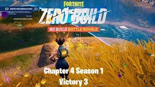 Victory 3 - Fortnite Zero Build - Chapter 4 Season 1 (8k)
