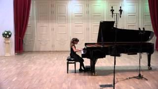 13.12.2014 Anastasia Barabanova in the Concert of professor Mira Marchenko’ class students