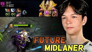 Will Satanic Be Team Spirit's Next Mid? Incredible Invoker Plays 