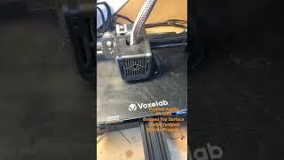 Voxelab Aquila - 0% Infill - Bridged Surface - Mold Cavity