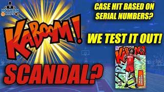 KABOOM SCANDAL? Can you find the Case Hit based on Serial #'s? WE TEST IT OUT! @SportsCardShow