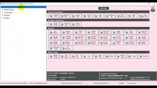 How to Generate Purchase Bill Register Report ERP Easy Accounting Software