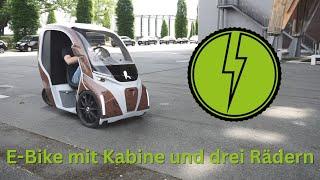 Hopper - e-bike with cabin on three wheels