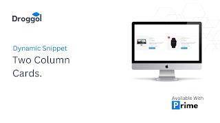 Two Column Cards Snippet | Theme Prime For Odoo eCommerce v16
