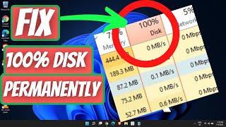 [SOLVED] 100% DISK USAGE Windows 11 FIX (2022)