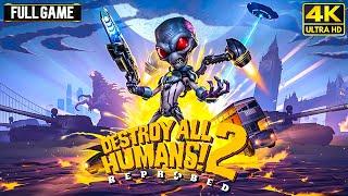 Destroy All Humans! 2: Reprobed - Full Game Walkthrough (PS5) 4K 60FPS - 100%