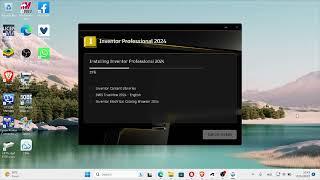 Tutorial Download and Installing Autodesk Inventor Professional 2024 Full Step .. Work !!
