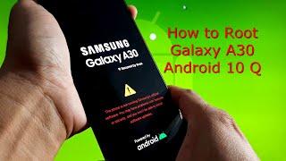 How to Root Samsung Galaxy A30 Android 10, Fixed vbmeta Error