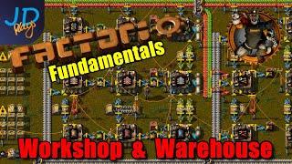 The Workshop and Warehouse | Not a mall ️ Introduction to Factorio 1.0 ️ Tutorial/Guide/How-To