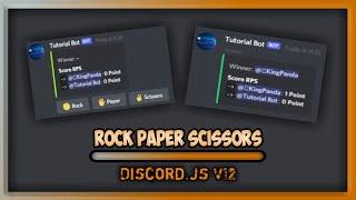 HOW TO MAKE BOT DISCORD | ROCK, PAPER, SCISSORS COMMAND | #10