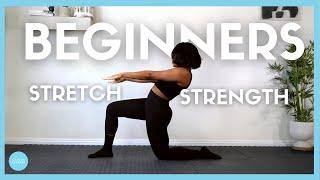 15 MIN BEGINNER FULL BODY FLEXIBILITY ROUTINE | Stretch & Strength For Stiff Bodies