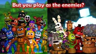 FNaF World Simulator | FNaF World except you're the enemies