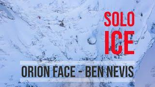 Soloing Orion Face Direct on Ben Nevis