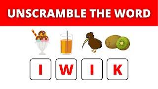 UNSCRAMBLE THE WORD! | CHALLENGE