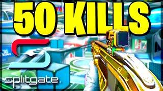 My *NEW* Kill RECORD in Splitgate!  INSANE 50 KILL GAME! (Splitgate Gameplay)