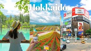 JAPAN TRAVEL VLOG| Summer in Hokkaido | Exploring Sapporo, Otaru, Asahikawa 