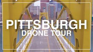 PITTSBURGH DRONE TOUR | The Steel City in Winter From Above