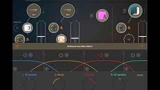 Multiband Haas Effect - by Blue Mangoo - Stereoizer Audio Unit Plugin - Demo for iOS