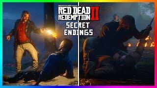 The SECRET Endings Of Red Dead Redemption 2 That You've Likely NEVER Seen Before! (ALL RDR2 Endings)